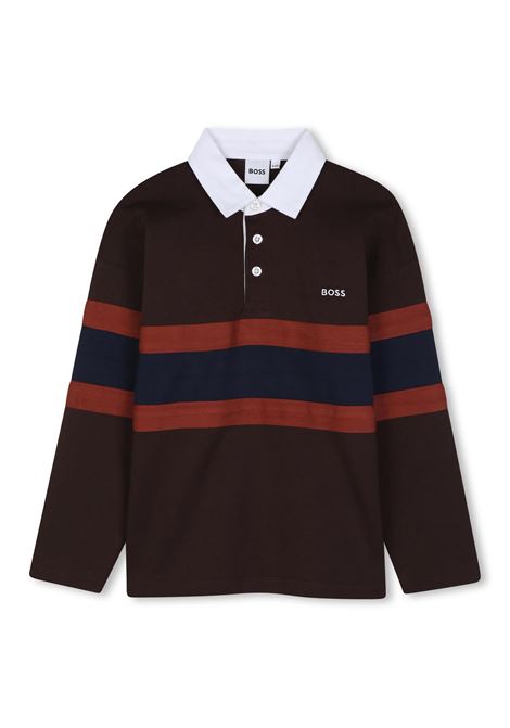 Polo a righe HUGO BOSS KIDS | J53382343